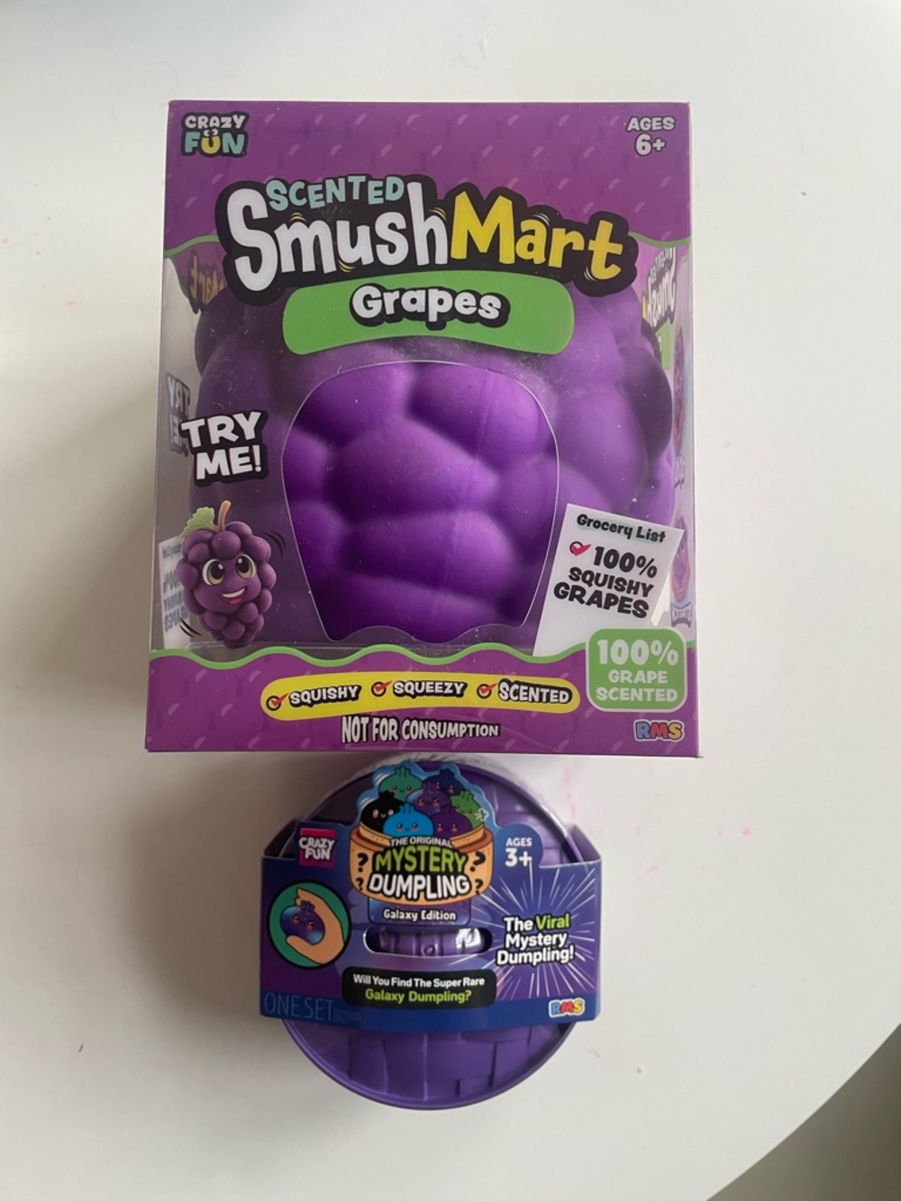 Scented SmushMart Grapes & Mystery Dumpling set